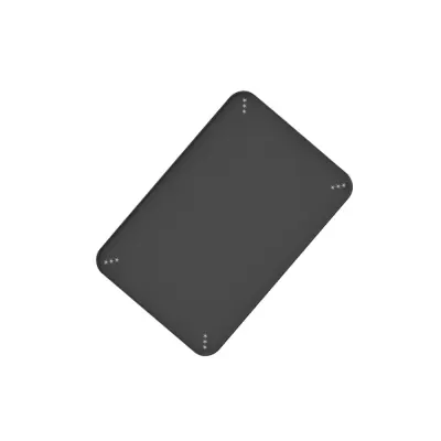 Prijenosna crna silikonska podloga za mokraću kućnih ljubimaca - 810x540 mm, vodootporna i neklizajuća Crna