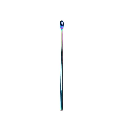 Dugine pincete za hranjenje gmazova sa žlicom - nehrđajući čelik, 26 cm duljine Dugine boje