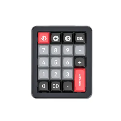 Žična mehanička gaming tipkovnica s RGB pozadinskim osvjetljenjem, 20 programabilnih makro tipki, aluminijskim kućištem i zamjenjivim prekidačima Crna
