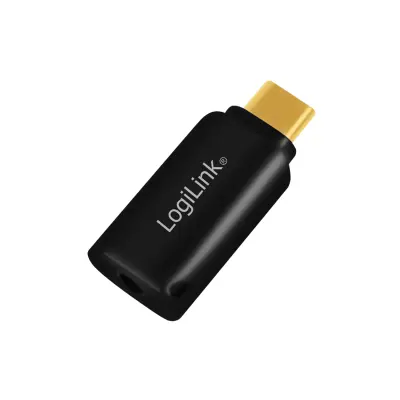 USB-C 3.5mm audio adapter s DAC-om Crna