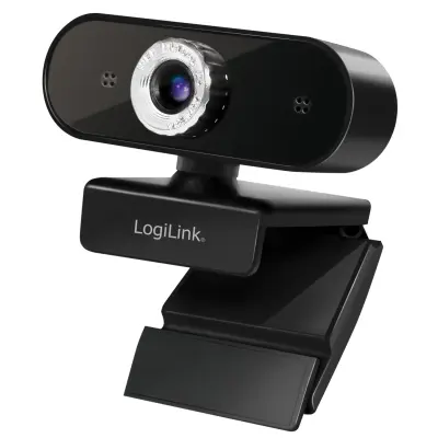 Web kamera Full HD 1080p s ugrađenim mikrofonom crna