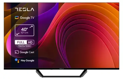 TESLA 40E655BFS, 101,6 cm (40"), LED, Full HD Smart TV, Google TV