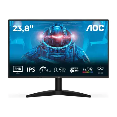 AOC 24B36X 23,8", HDMI, DP, 144Hz, 0,5ms