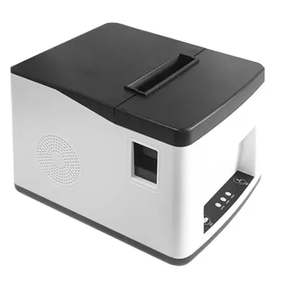 58mm automatski termalni pisač računa s rezačem - USB + Bluetooth povezivost Bijela+Crna