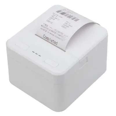 58 mm USB+Bluetooth termalni pisač računa - brzi, prijenosni POS pisač za Android, iOS i Windows Bijela