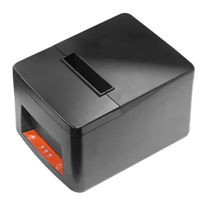 58mm automatski termalni pisač računa s rezačem - USB + Bluetooth povezivost Crna