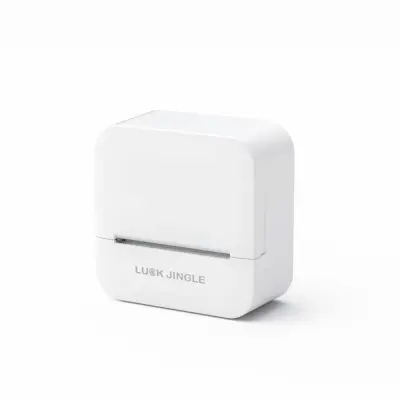 58mm Mini Portable Thermal Printer - Bluetooth Wireless Label Printer for iOS, Android & Windows Bijela