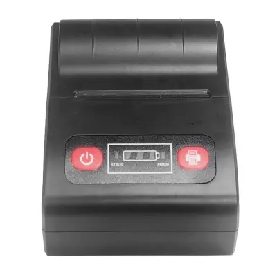 58mm Bluetooth termalni pisač s indikatorom baterije - USB povezivost Crna