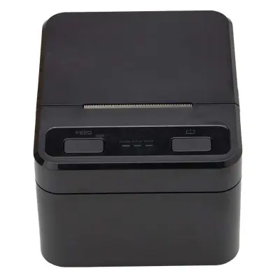 58 mm USB+Bluetooth termalni pisač računa - brzi, prijenosni POS pisač za Android, iOS i Windows Crna