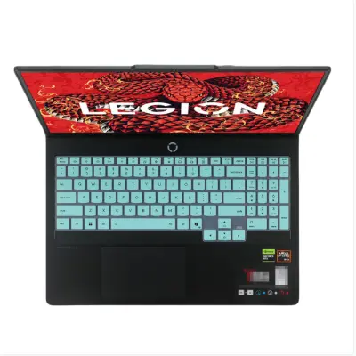 Silikonski štitnik tipkovnice kompatibilan s 2025 Lenovo Legion R9000P, R7000, Y7000P - Otporan na prašinu i vodu Bijela