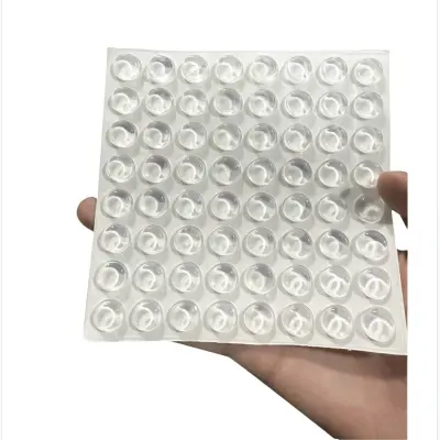 Prozirne cilindrične naljepnice za tipkovnicu 12x4 mm (64 kom.) - Zaštitite i poboljšajte iskustvo tipkanja Prozirna