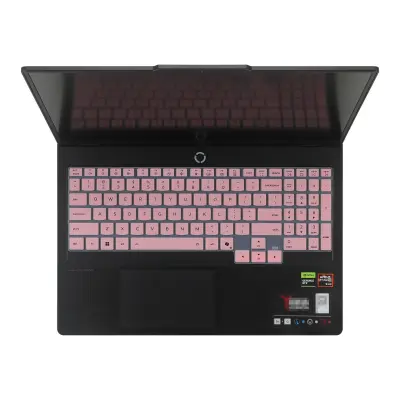 Silikonski štitnik tipkovnice kompatibilan s 2025 Lenovo Legion R9000P, R7000, Y7000P - Otporan na prašinu i vodu Ružičasta
