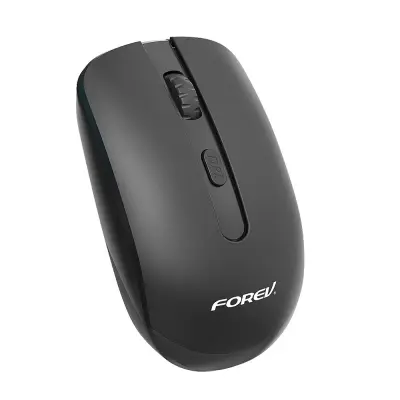 2.4GHz bežični miš s USB prijemnikom, optički miš od 1200 DPI za laptop i stolno računalo Crna