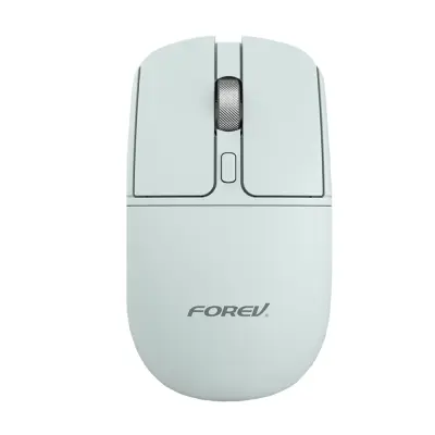 Bežični miš - Jednostruki 2.4G + Bluetooth dvostruki način rada, tihi klik, metalni kotačić Siva