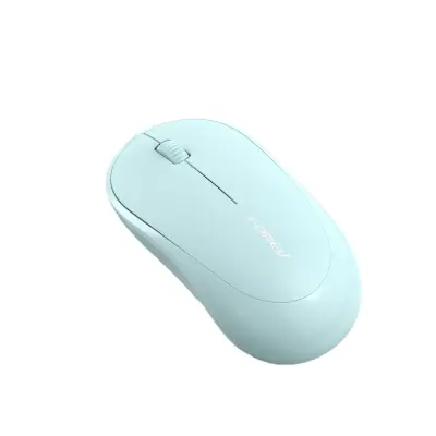 Prijenosni 2.4GHz bežični miš s USB prijemnikom, optički miš 1200 DPI za prijenosno računalo Plava