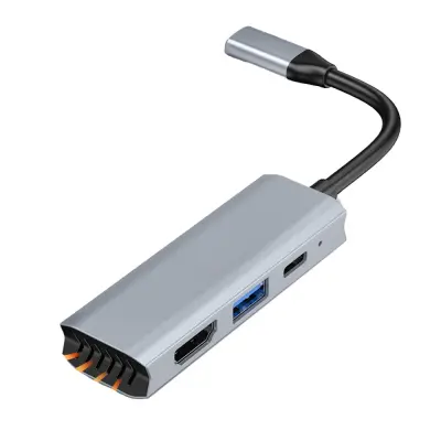 7-u-1 Type-C na HDMI 4K HUB adapter kompatibilan s Macbook/Huawei Siva