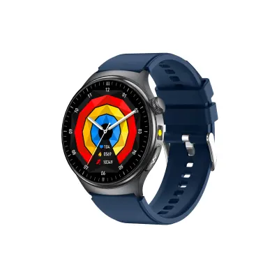 Pametni sat s AMOLED zaslonom, EKG-om, praćenjem otkucaja srca i kisika u krvi, kompatibilan s Huawei, Samsung, APPLE, Garmin Plava