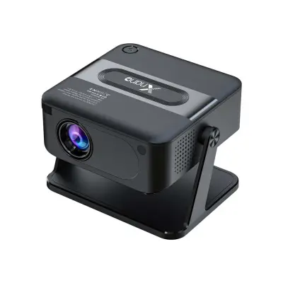 Prijenosni 720P HD dvopojasni projektor s WiFi 6 i Bluetooth 5.0 Crna