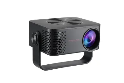 Prijenosni kućni 1080P HD projektor s više opcija povezivanja Crna