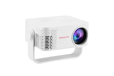Prijenosni kućni 1080P HD projektor s više opcija povezivanja Bijela