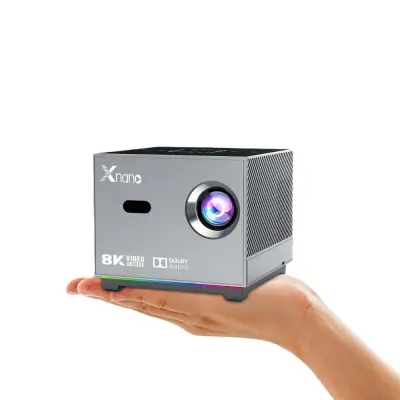 8K HD projektor s dekodiranjem i Bluetoothom te svjetlosnim efektima X3-2\/16G (EU utikač)