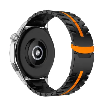 Remen za sat od čistog titana kompatibilan s Huawei Watch 4 Pro, GT5, Watch 3 Pro - 20/22 mm Crna