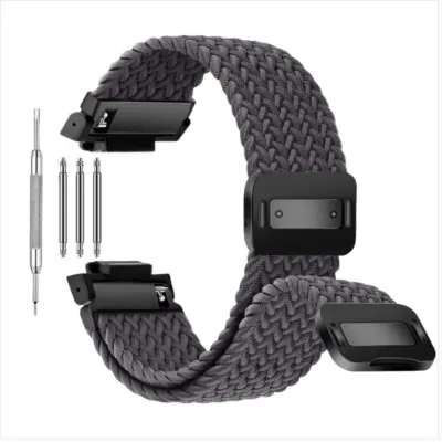 Tkani najlonski zamjenski remen za zglob kompatibilan s G-SHOCK Casio GA2100/GA110 Siva