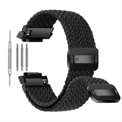 Tkani najlonski zamjenski remen za zglob kompatibilan s G-SHOCK Casio GA2100/GA110 Crna
