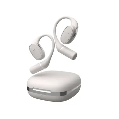 OWS Open-Ear Bluetooth slušalice - Dugo trajanje baterije, bežične sportske slušalice Bež