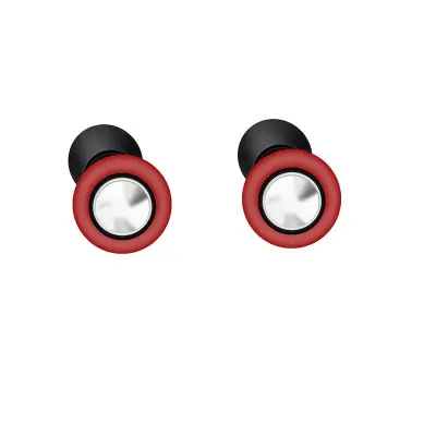 Čepići za uši koji poništavaju buku Filter Earplugs - Crveni silikon, višekratni i vodootporni Crvena