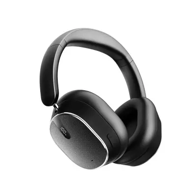 ANC Over-Ear Bluetooth slušalice: Poništavanje buke, Hi-Res Audio, 50 sati rada Crna