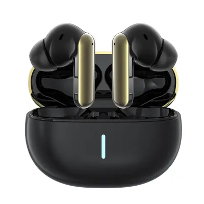 J18 TWS Bluetooth 5.4 slušalice: Poništavanje buke sa 6 mikrofona Crna