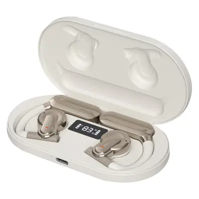 Tamno Sive Bluetooth Slušalice - QH-008 Standard Bijela