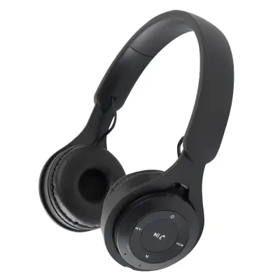 Y08 Deep Black Bluetooth slušalice: Sklopive, dugo trajanje baterije Crna