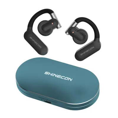 Ljubičaste Bluetooth 5.3 slušalice: dugo trajanje baterije, udobnost Plava