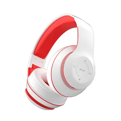 Crvene Bluetooth slušalice preko uha - Imerzivni zvuk Crvena