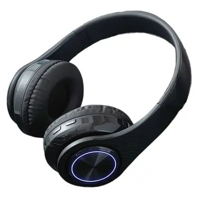 B39 Bluetooth slušalice preko uha - Sjajni crni završetak Crna