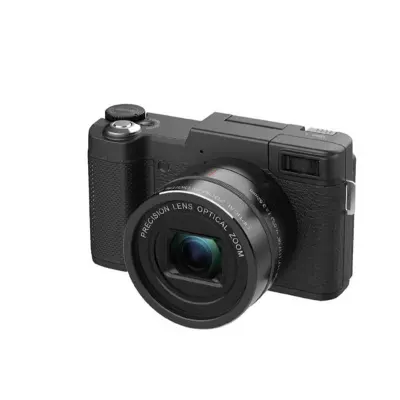 48MP 5X Optical Zoom Mirrorless Digital Camera - Black, 4K Recording Crna