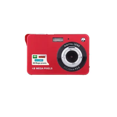 K09 Kompaktni digitalni fotoaparat za hvatanje uspomena Crvena