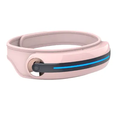 Masažer za oči s zračnim tlakom, toplinom, vibracijama i Bluetooth glazbom Ružičasta