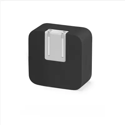 Silikonska zaštitna futrola kompatibilna s Apple 40W adapterom za punjenje Crna