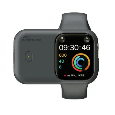 Magnetski punjač za 49mm Compatible Apple Watch - Prijenosna baterija od 1200mAh Plava