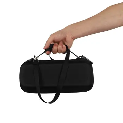 Zaštitna EVA futrola kompatibilna s Bose SoundLink Plus Bluetooth zvučnikom - Prijenosna putna torbica za pohranu Crna