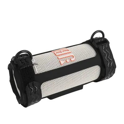 Silikonska zaštitna futrola kompatibilna sa JBL Grip zvučnikom - Prijenosna, otporna na udarce Crna