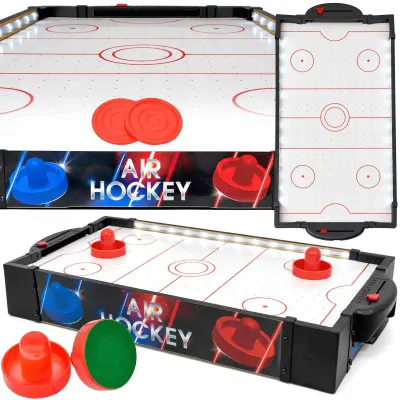 Stolni zračni hokej na baterije 58 cm LED