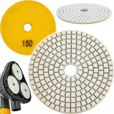 Dijamantni disk za mokro-suho brušenje s čičkom 100 mm P150