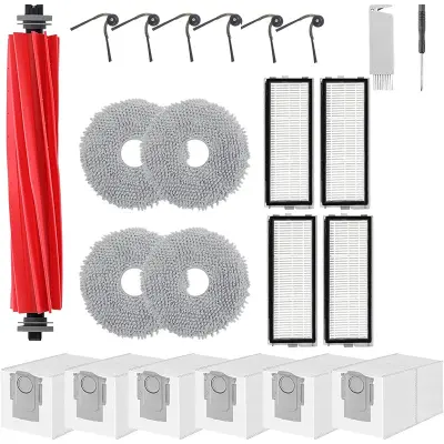 Set zamjenskih dodataka za robotski usisavač Roborock Qrevo serije - QV35A/QV35S, QR598/QR798 Višebojno