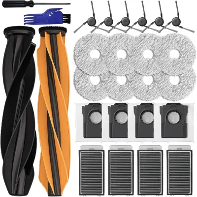 Set zamjenskih dijelova za robotski usisavač kompatibilan s Dreame X50 Ultra/L50 Ultra/L40s Pro Ultra/Mova V50 Ultra Višebojno