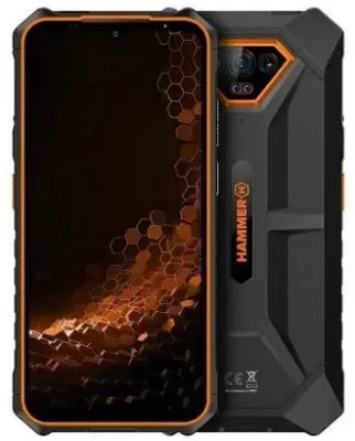Mobitel Hammer Iron V 6GB/64GB , crno-narančasti