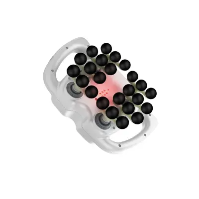 24-Head Rechargeable Fascia Gun Muscle Massager for Home Use Bijela
